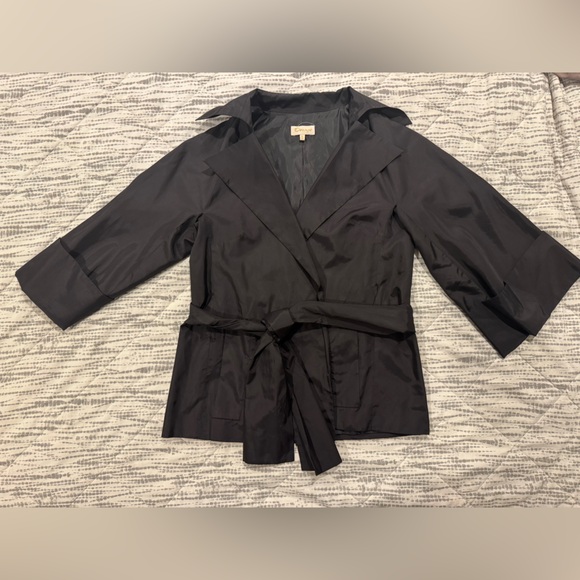 Vintage Brand Orange | Dark Espresso Kimono Wrap Jacket - Size S - Picture 3 of 8